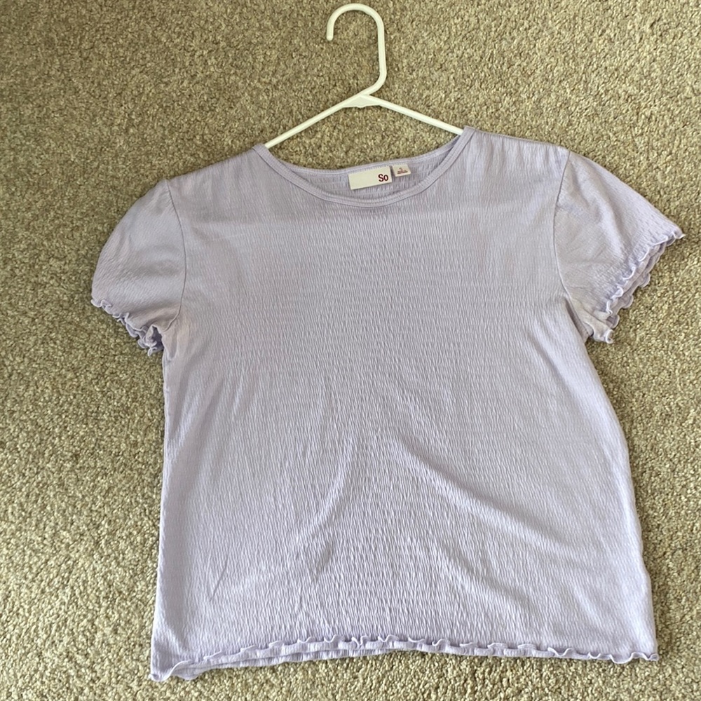 Lilac short sleeve